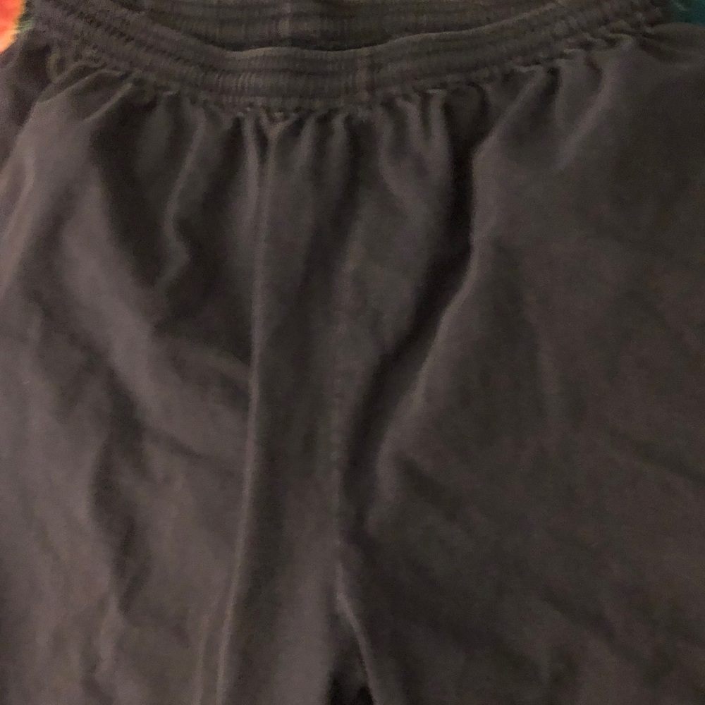 Men’s Black Elastic-Waist Bottoms